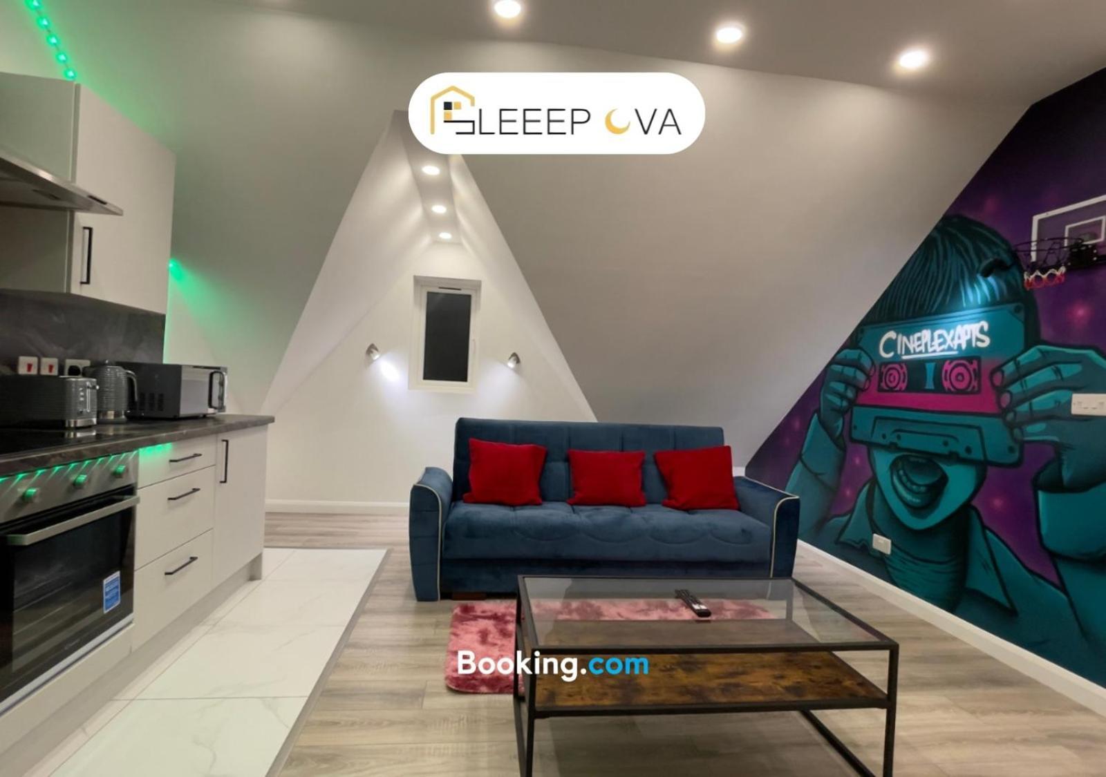 Last-minute Reserves L Premium Deals L Luxury & Modern 1 Bedroom 5plus Guests Couples Families Business Sleepova Short Lets & Serviced Appartement Londen